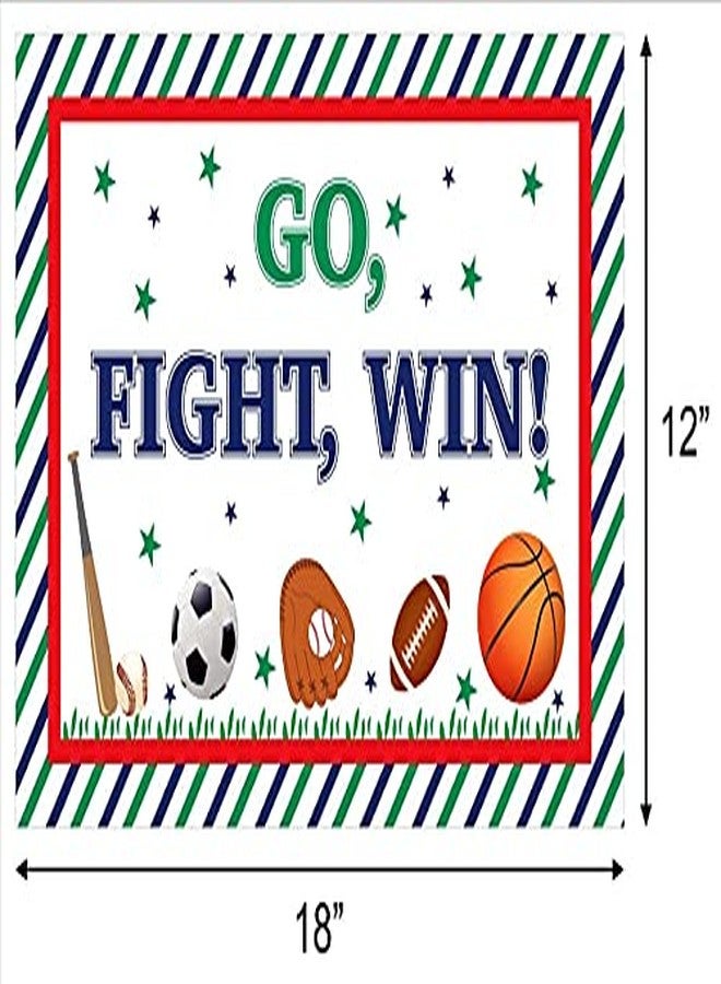Theme My Party Birthday Decoration Party Supplies for Birthday Boys (Sports - Table Mats) - Image 3